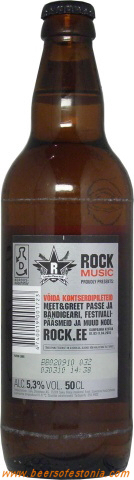 Saku Brewery - Rock - Louder Than Hell - back