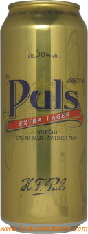 Viru Brewery - Puls Extra Lager - back