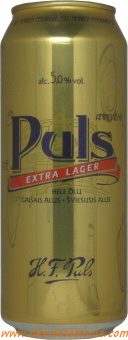 Viru Brewery - Puls Extra Lager - front