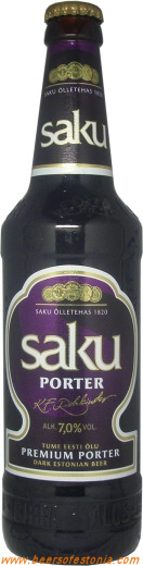 Saku Brewery - Saku Porter - front