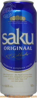 Saku Brewery - Saku Originaal - back